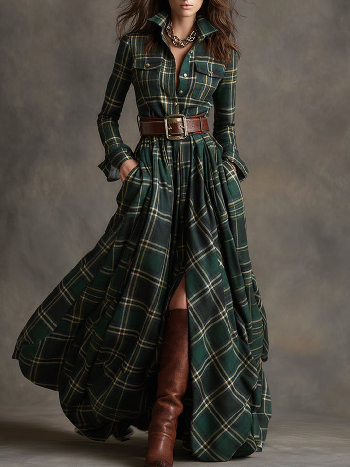 Verona Belted Shirt Dress