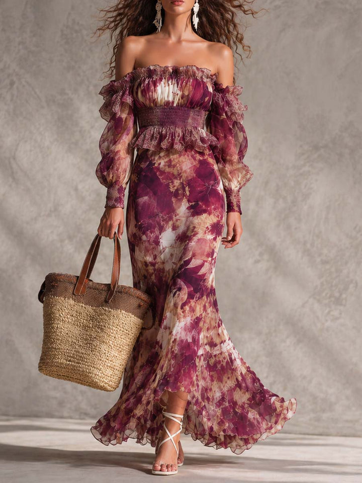 Vera Off-Shoulder Maxi Dress
