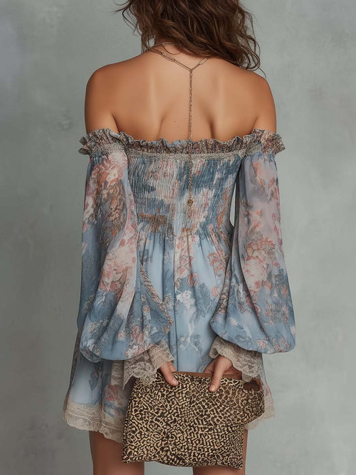 Aria Off-Shoulder Mini Dress