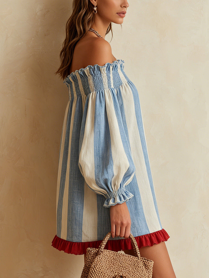 Cora Off-Shoulder Mini Dress