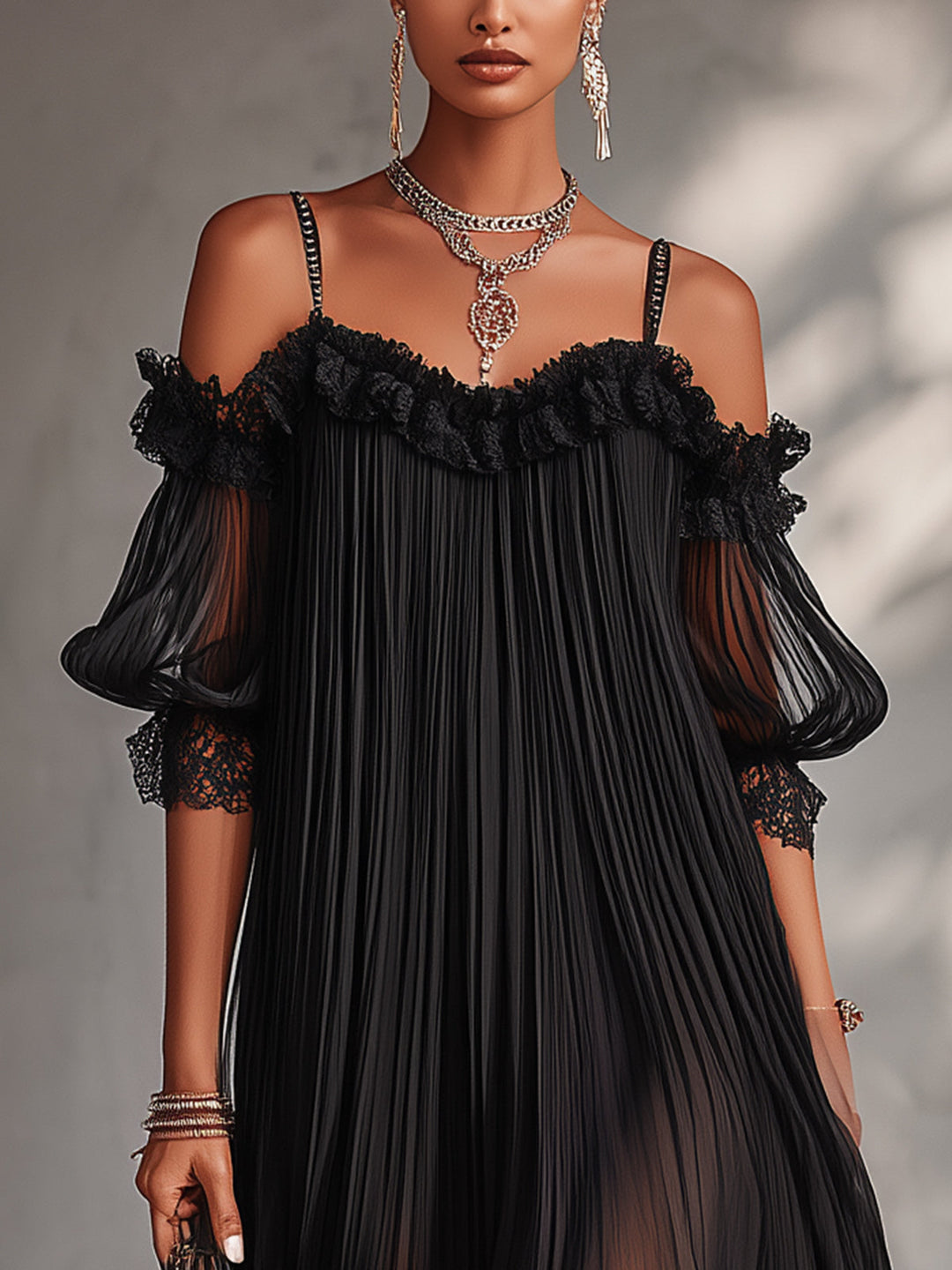 Mira Off-Shoulder Mini Dress