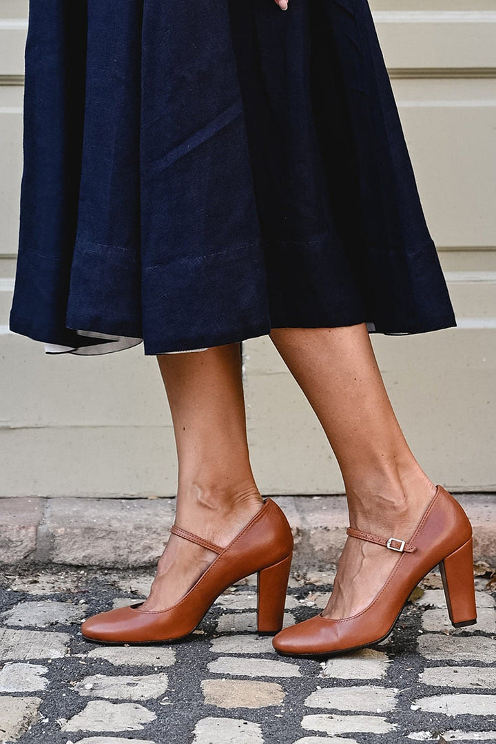 Adele Low-Heel Sandals