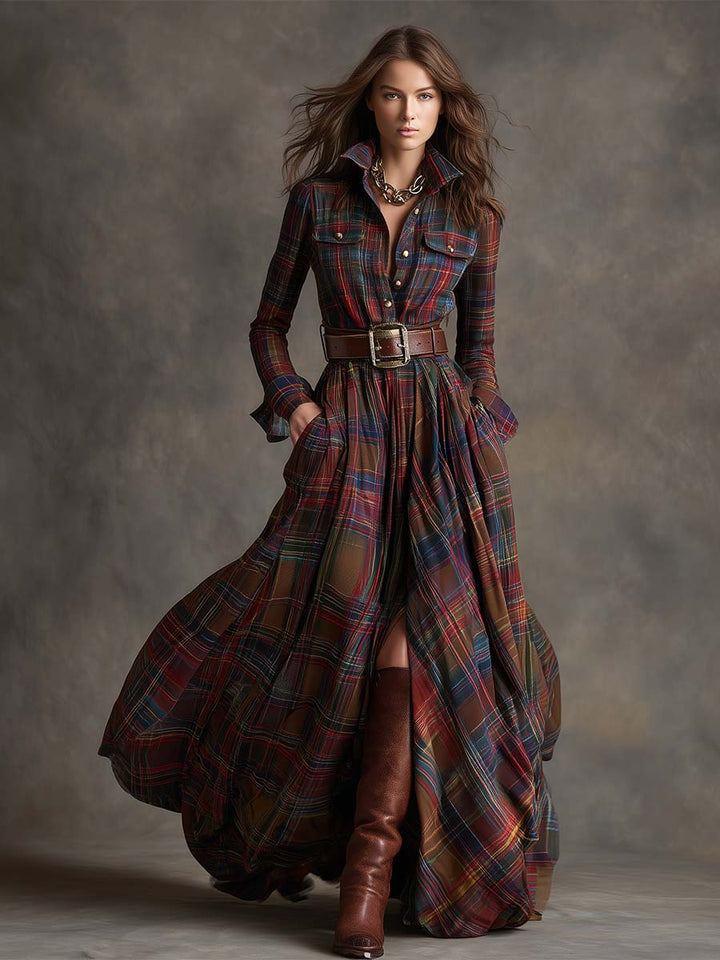 Verona Belted Shirt Dress
