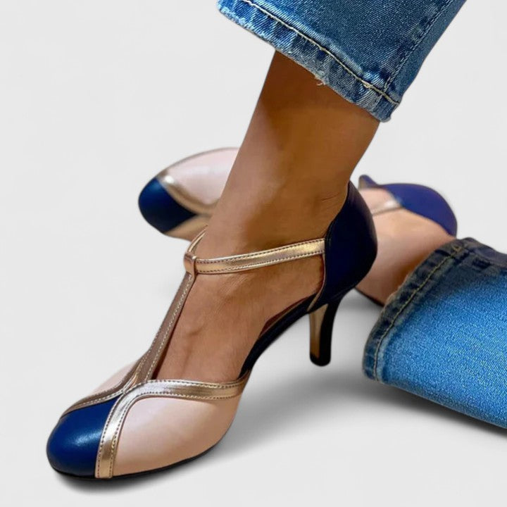 Celia T-Strap Heels