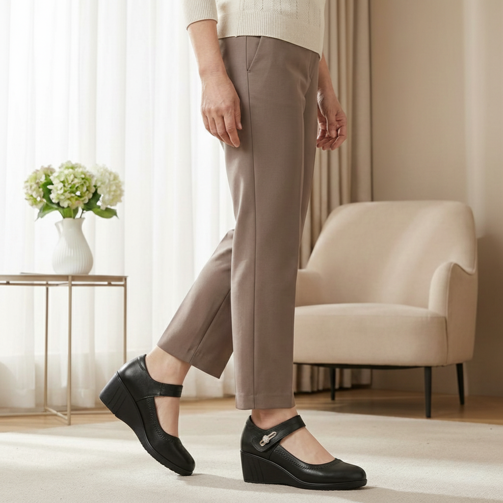 Esme Mid-Heel Pumps