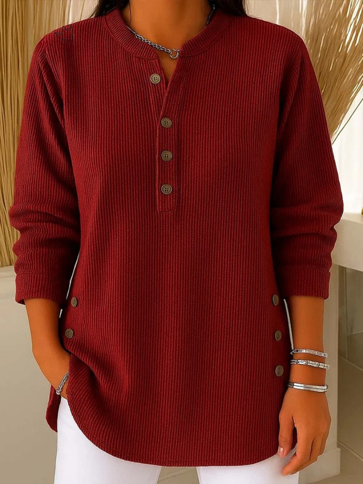 Mira Henley Tunic Top