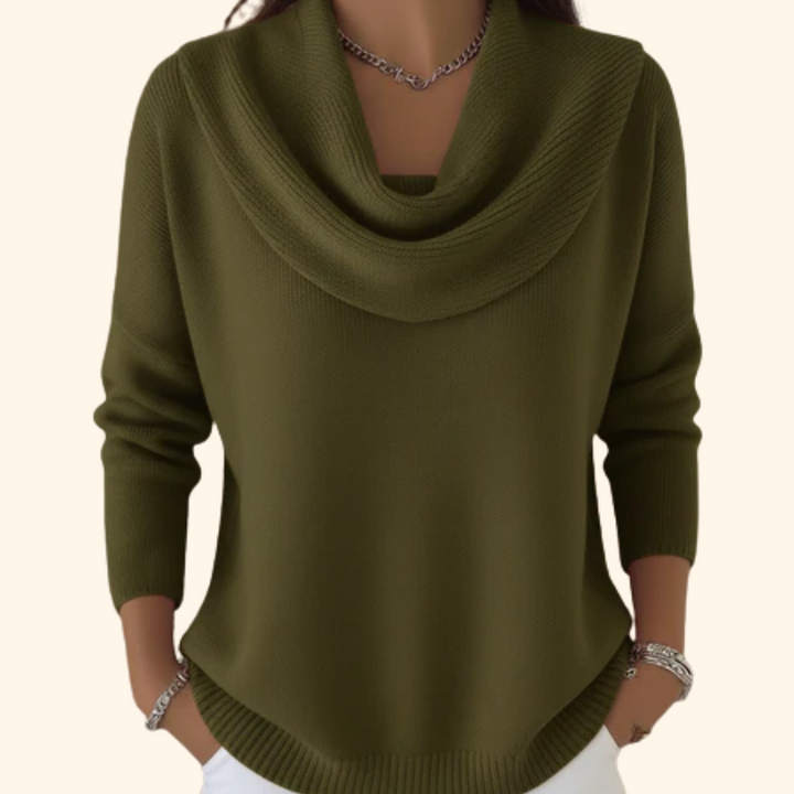 Clara Cowl Neck Pullover