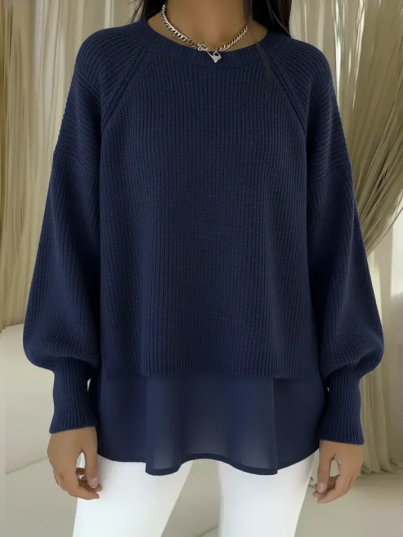 Alden Layered Knit Sweater