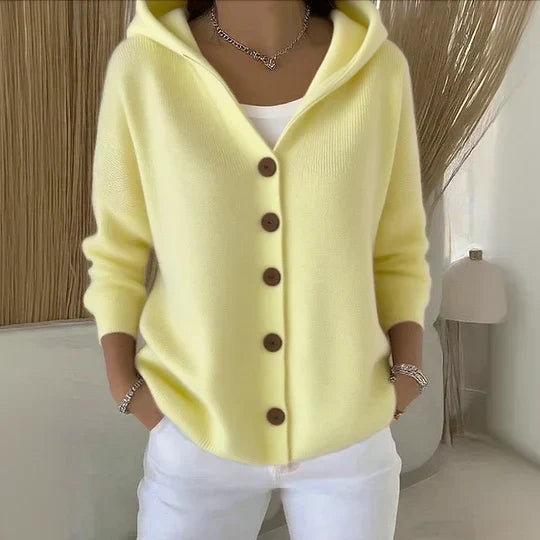 Arlo Hooded Knit Cardigan