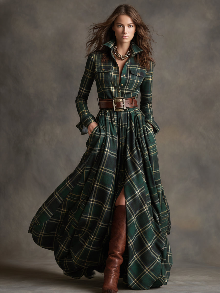 Verona Belted Shirt Dress