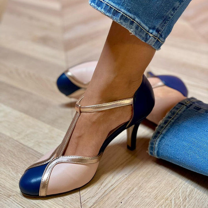 Celia T-Strap Heels