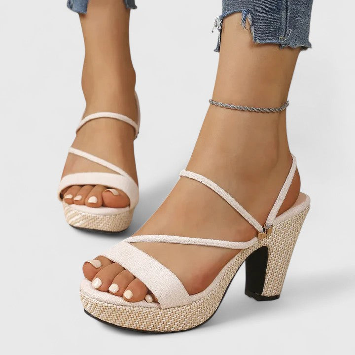 Celia Block-Heel Sandals