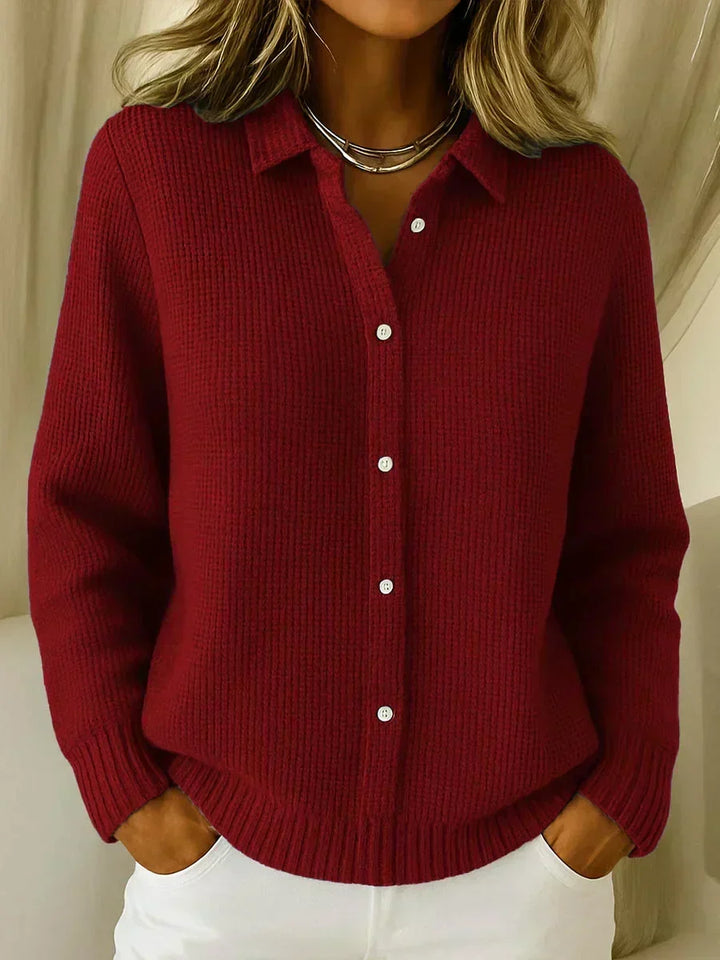 Ivy Textured Knit Cardigan