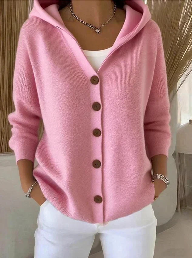Arlo Hooded Knit Cardigan