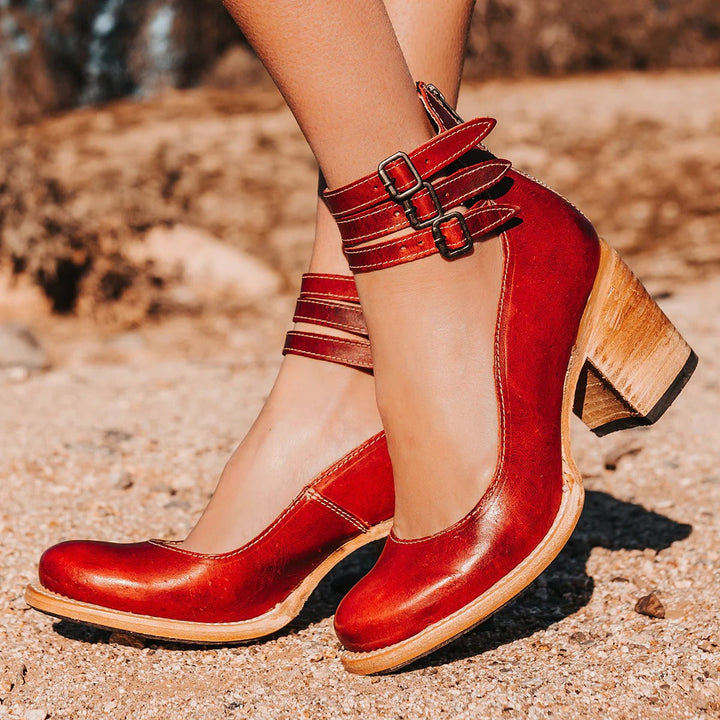 Sylvie Buckle Strap Sandals