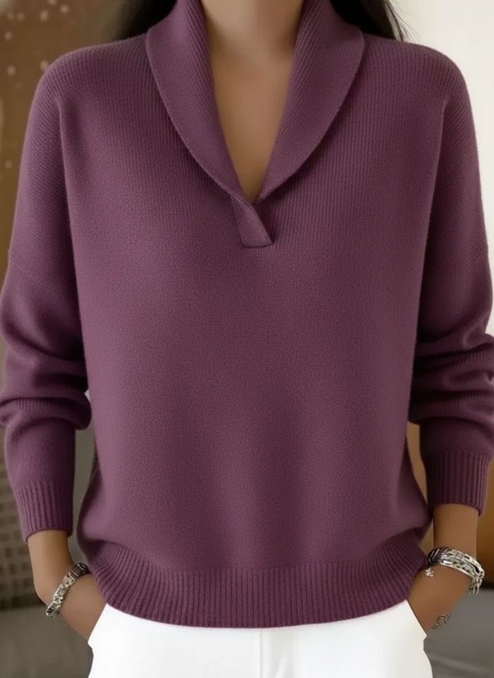 Remy Knit V-Neck Pullover