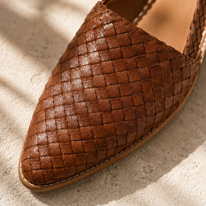 Celeste Woven Slingback Loafer