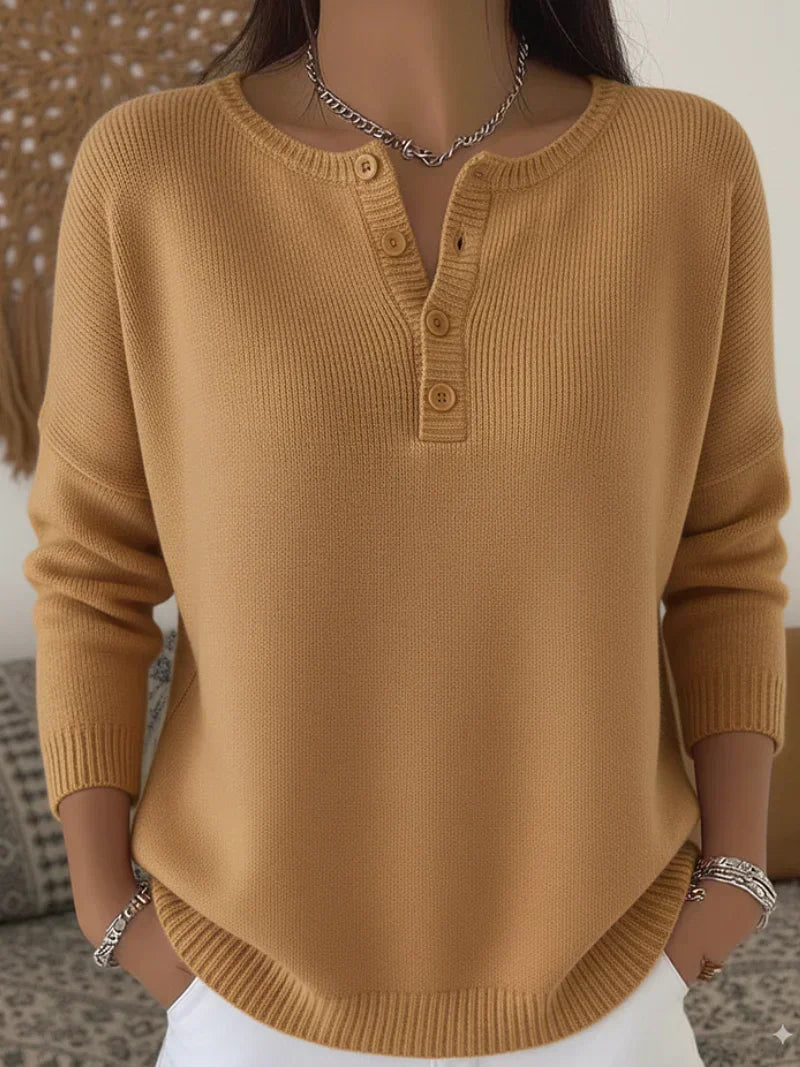 Rowan Henley Knit Pullover