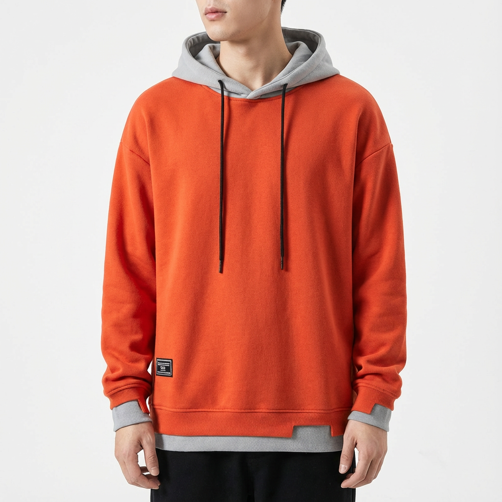 Clint | Men's Drawstring Pullover Hoodie