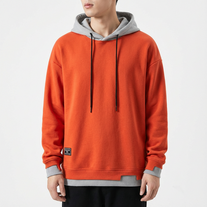 Clint | Men's Drawstring Pullover Hoodie