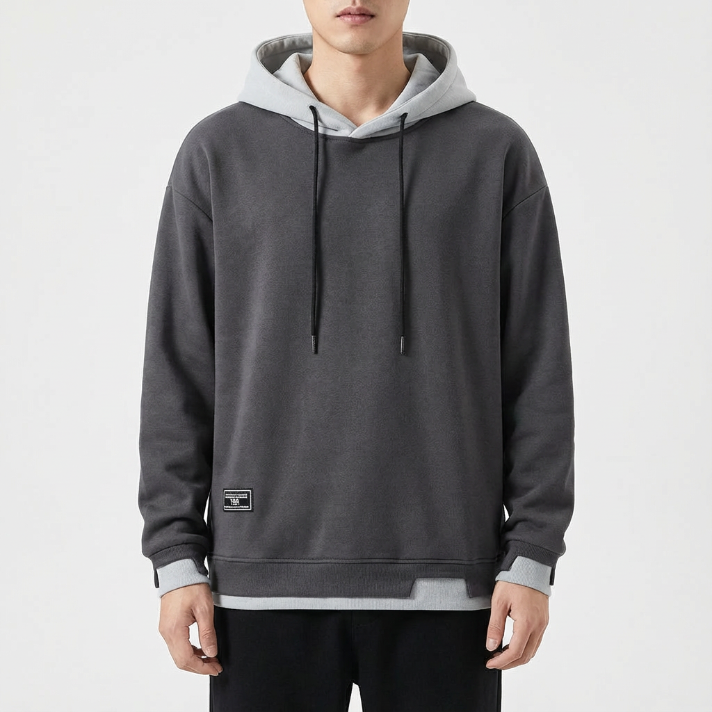 Clint | Men's Drawstring Pullover Hoodie