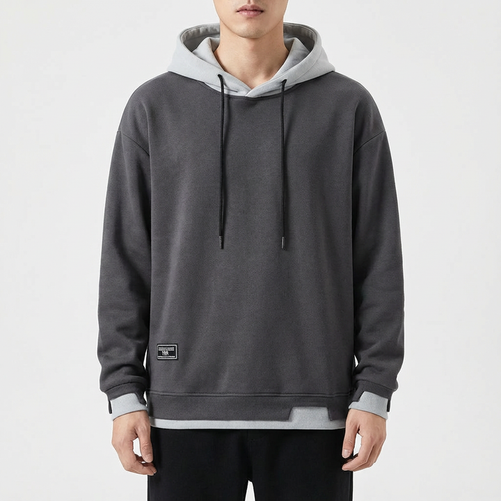 Clint | Men's Drawstring Pullover Hoodie