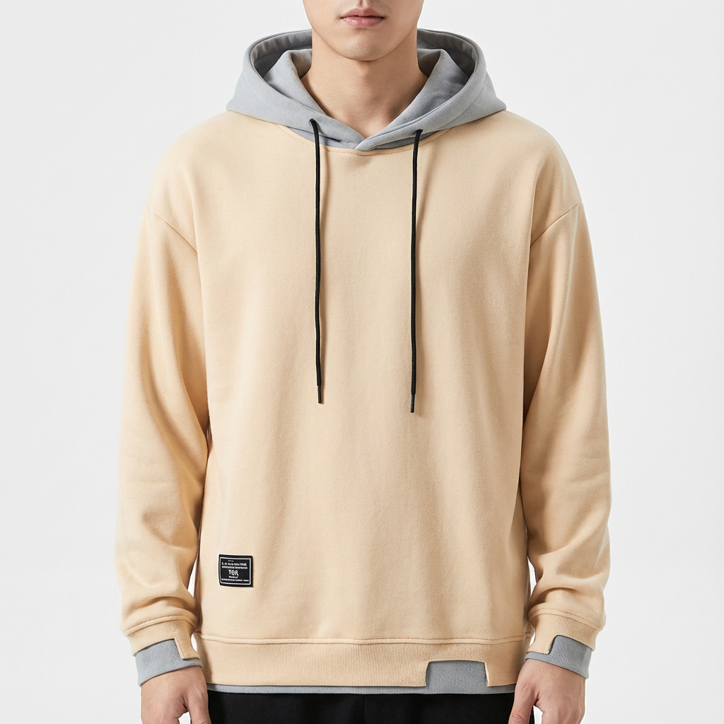 Clint | Men's Drawstring Pullover Hoodie