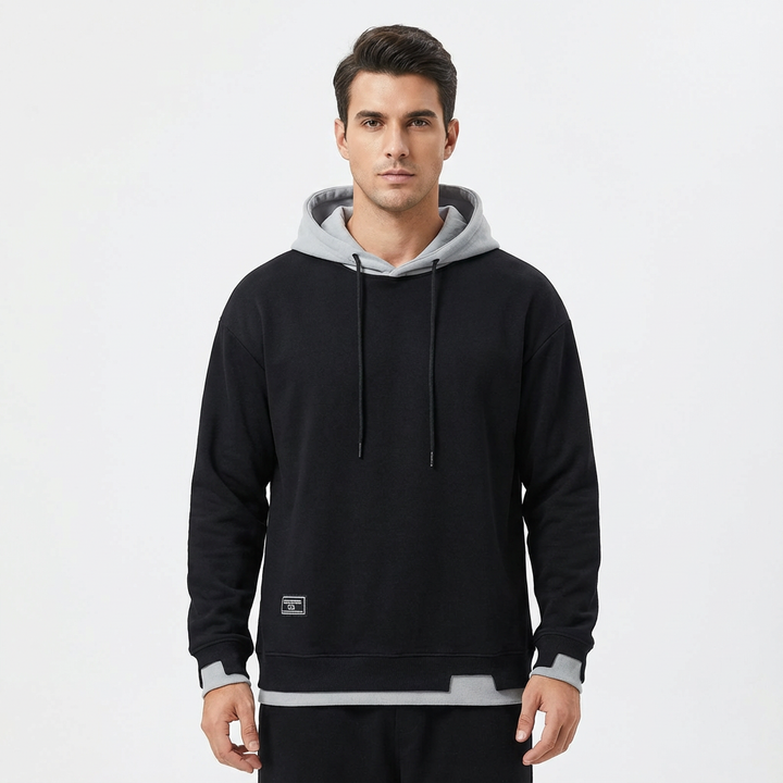 Clint | Men's Drawstring Pullover Hoodie