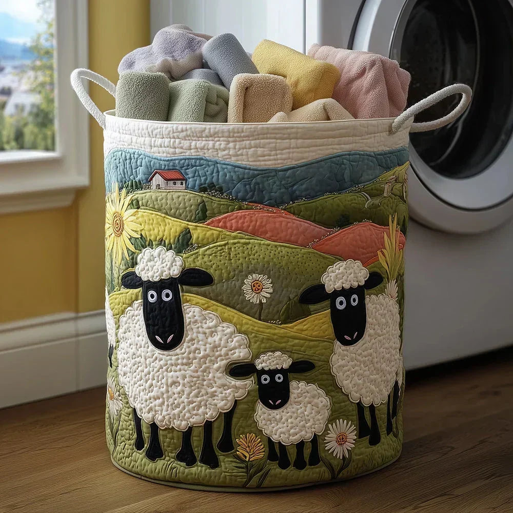 Marta | Hand-Quilted Storage Basket