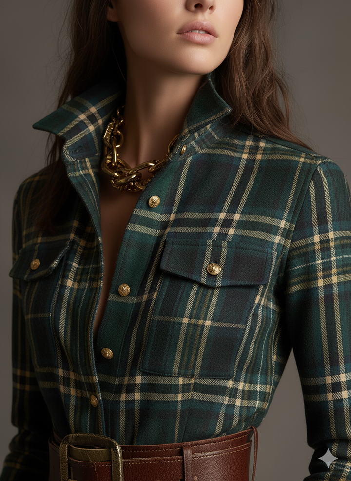 Verona Belted Shirt Dress