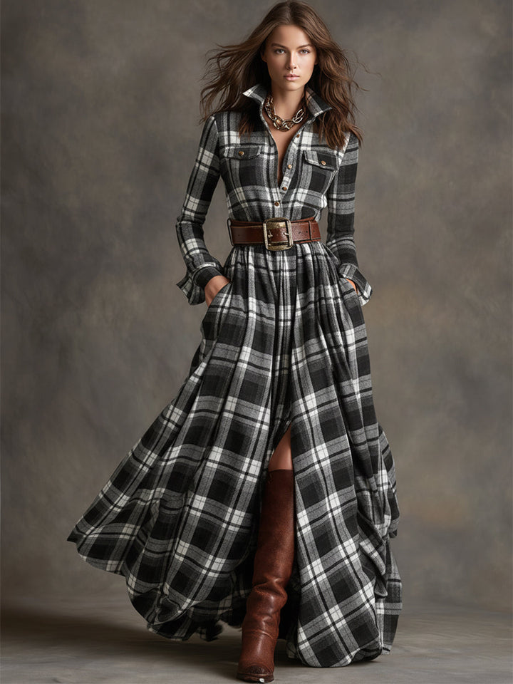 Verona Belted Shirt Dress