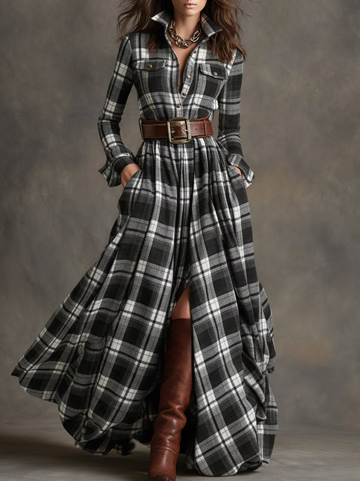 Verona Belted Shirt Dress