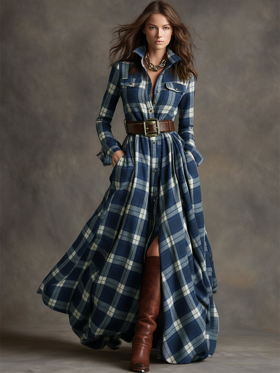 Verona Belted Shirt Dress