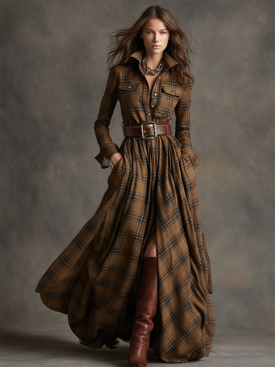 Verona Belted Shirt Dress