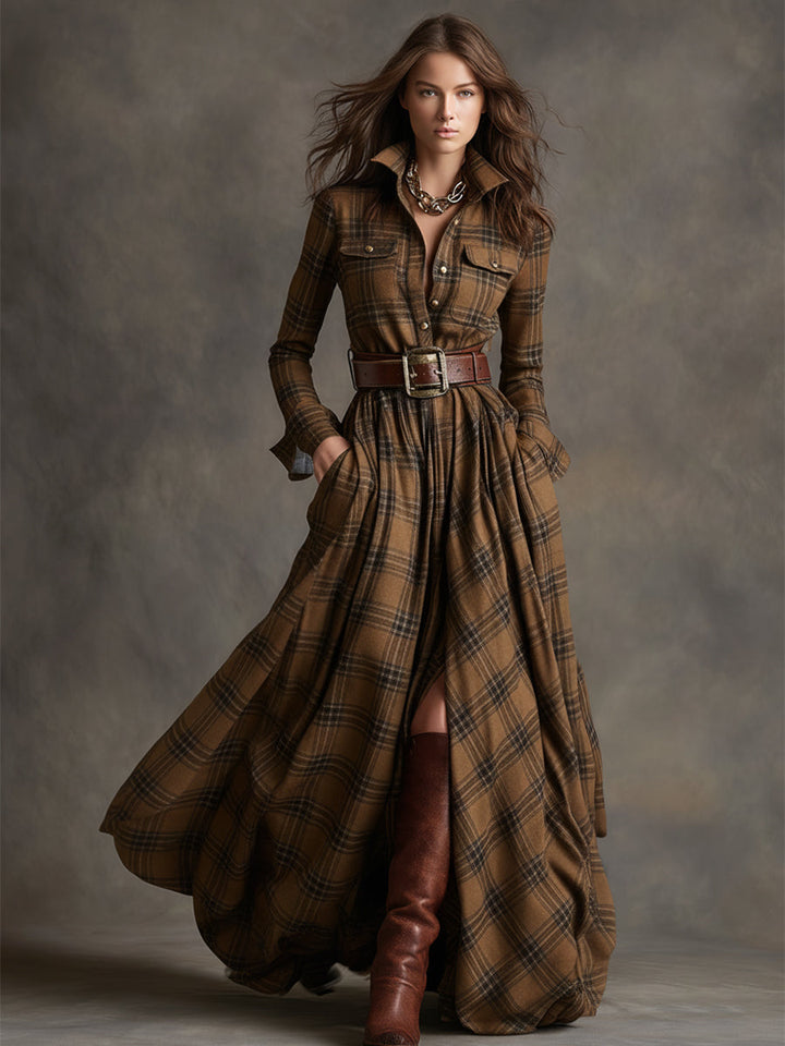 Verona Belted Shirt Dress