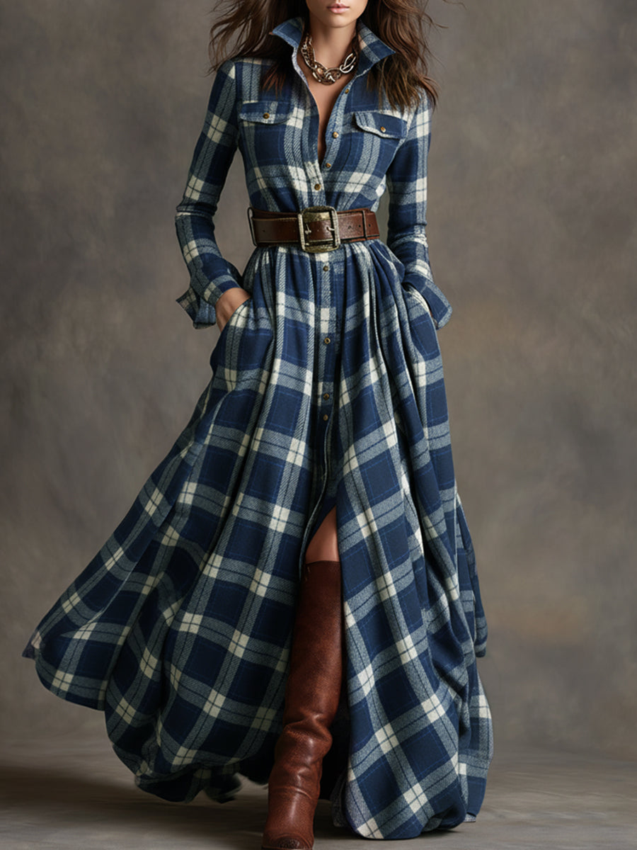 Verona Belted Shirt Dress