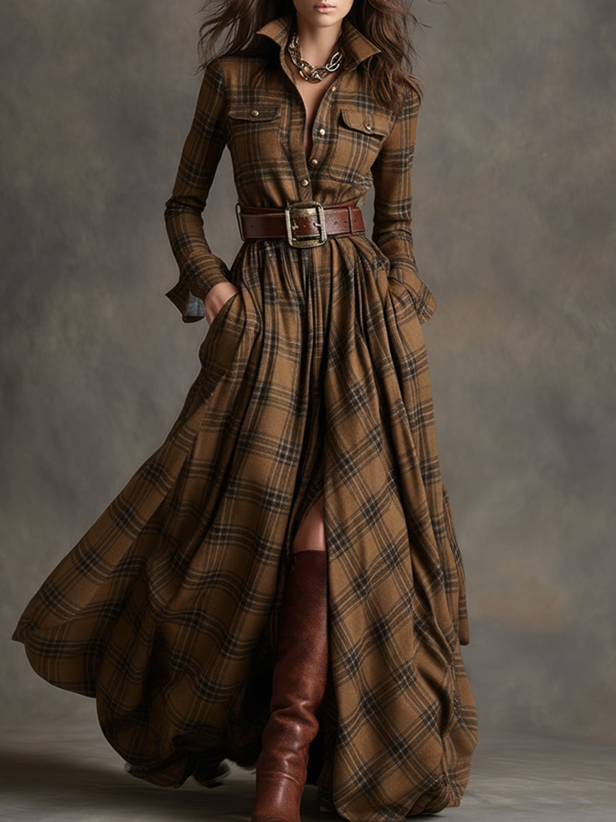 Verona Belted Shirt Dress