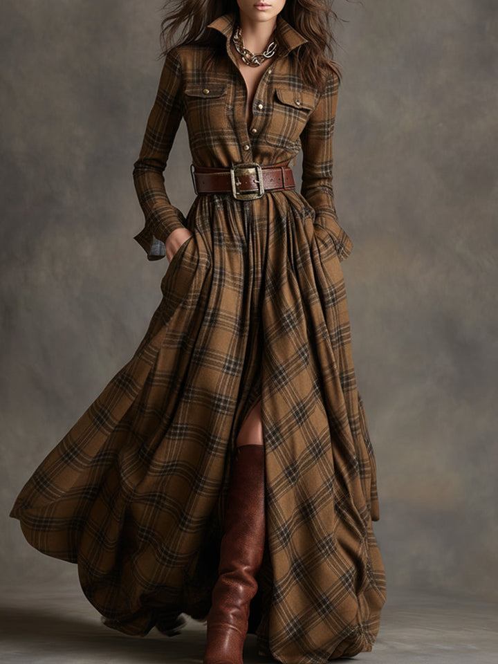 Verona Belted Shirt Dress