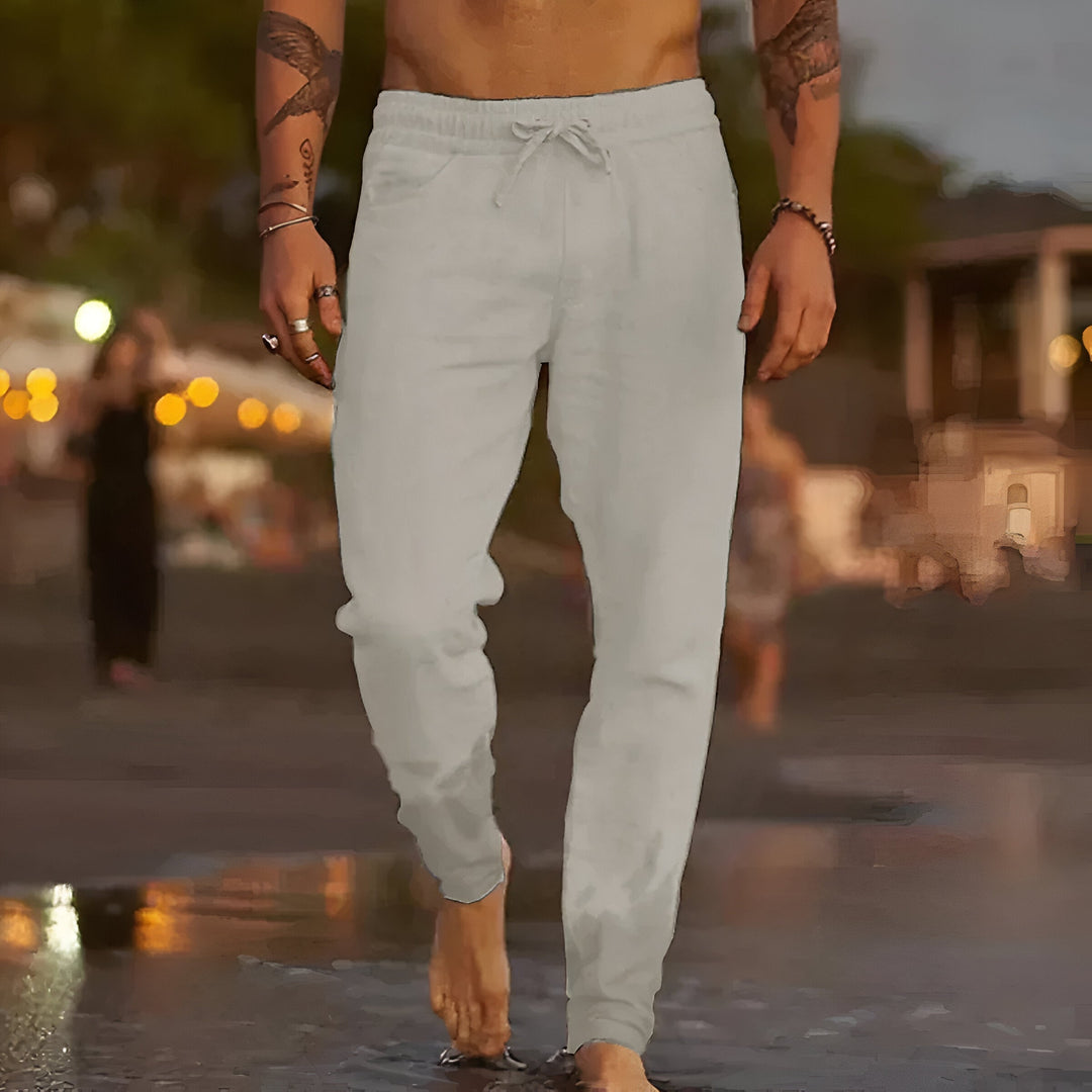 Oliver™ - Relaxed Linen Trousers