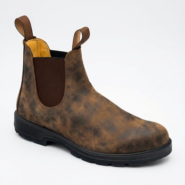 Manuel | Men's Elastic Gore Chelsea Boots
