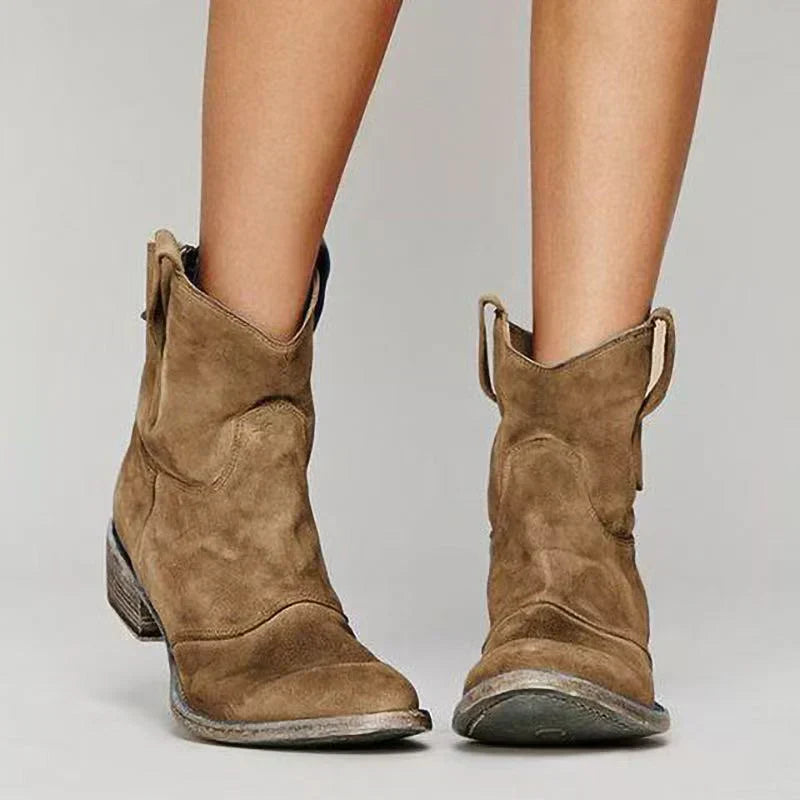 Daphne Lace-Up Ankle Boots