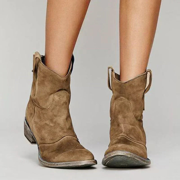 Daphne Lace-Up Ankle Boots