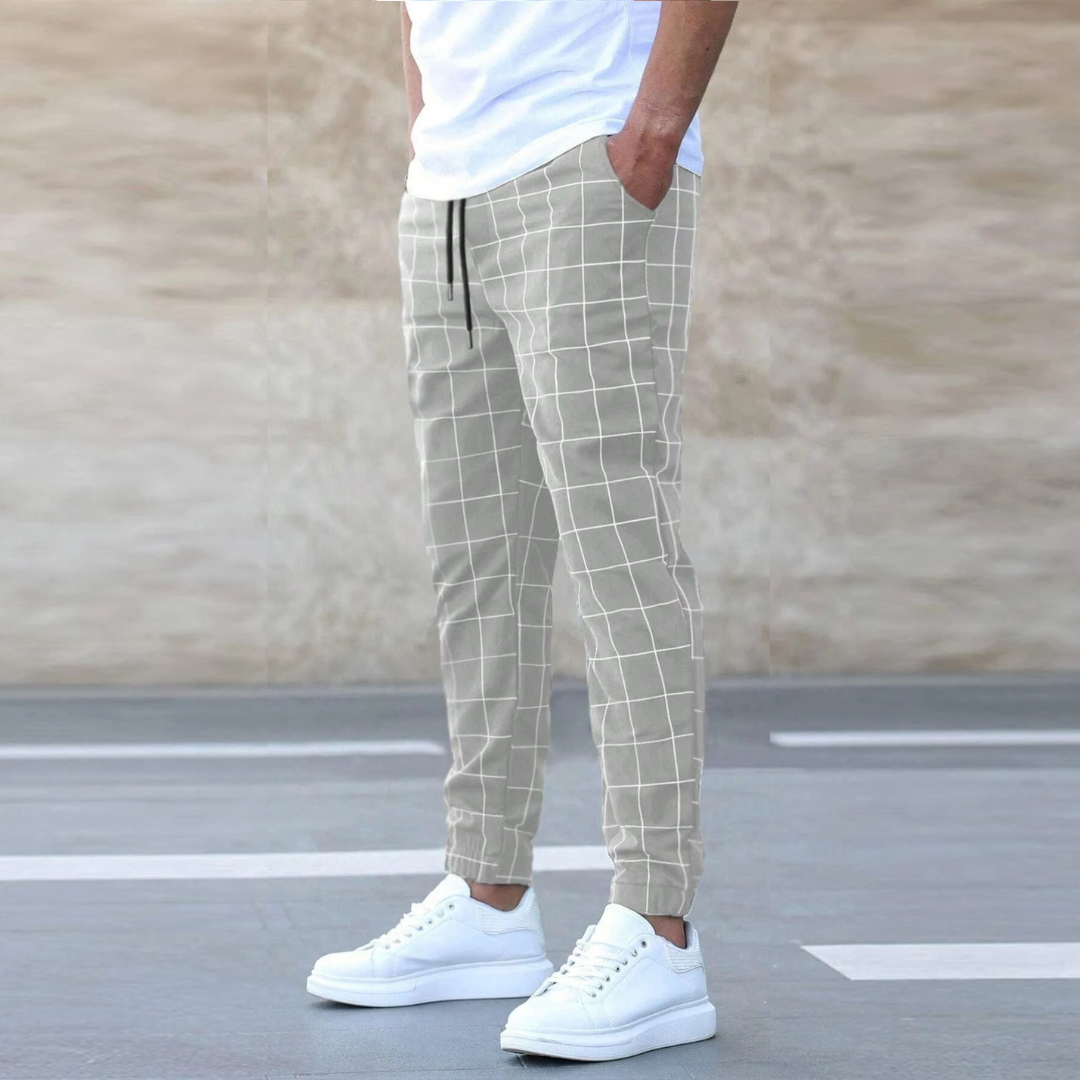 Riviera™ - Checked Summer Trousers