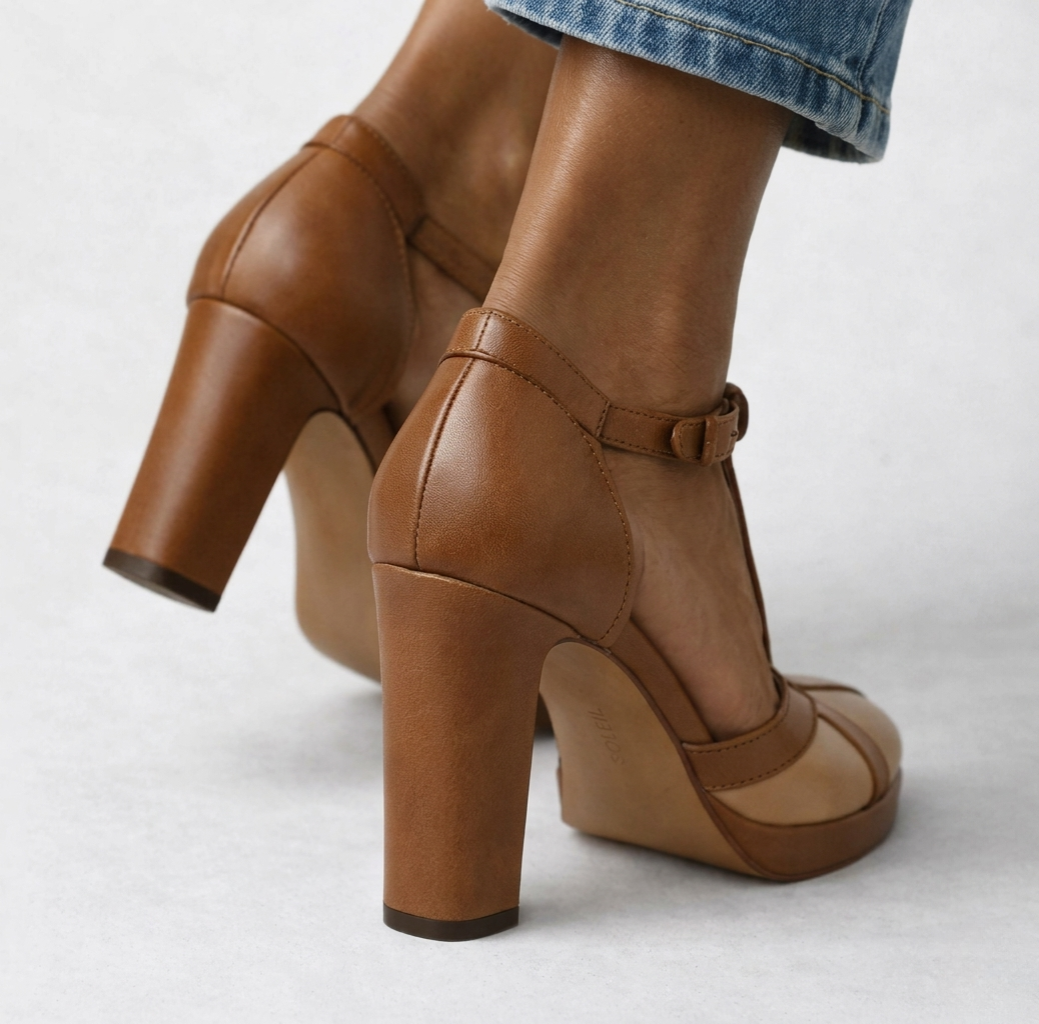 Amelie Block Heels