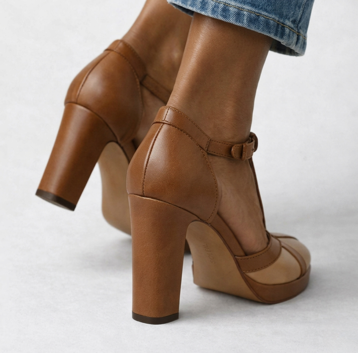Amelie Block Heels
