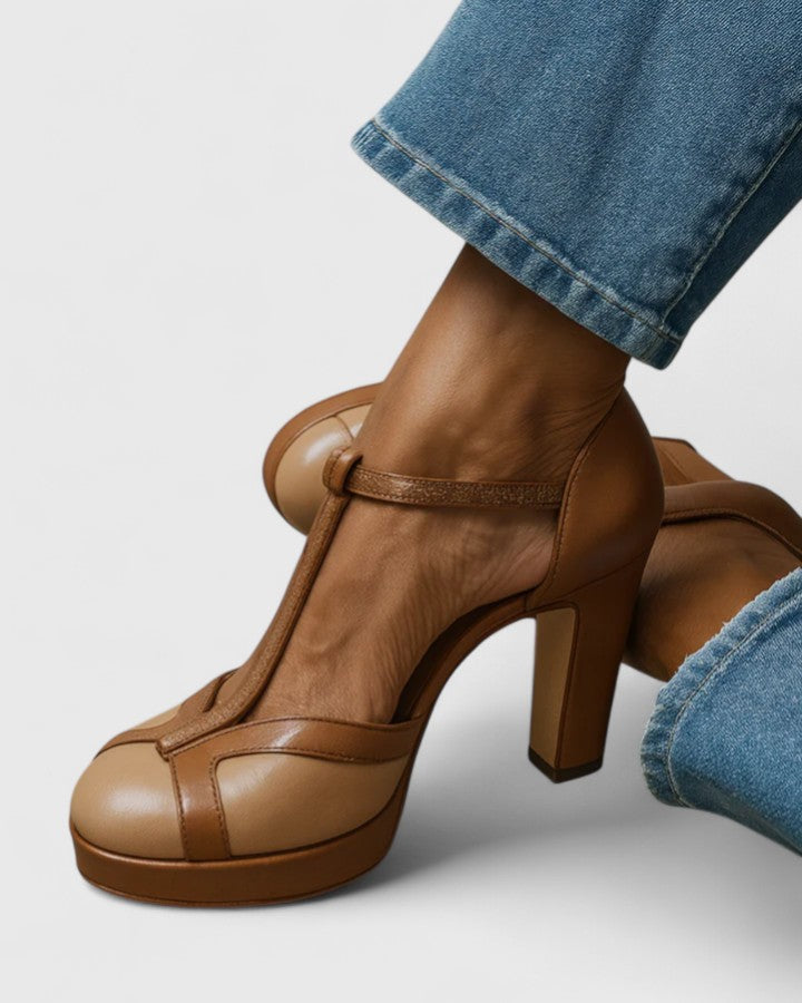Amelie Block Heels