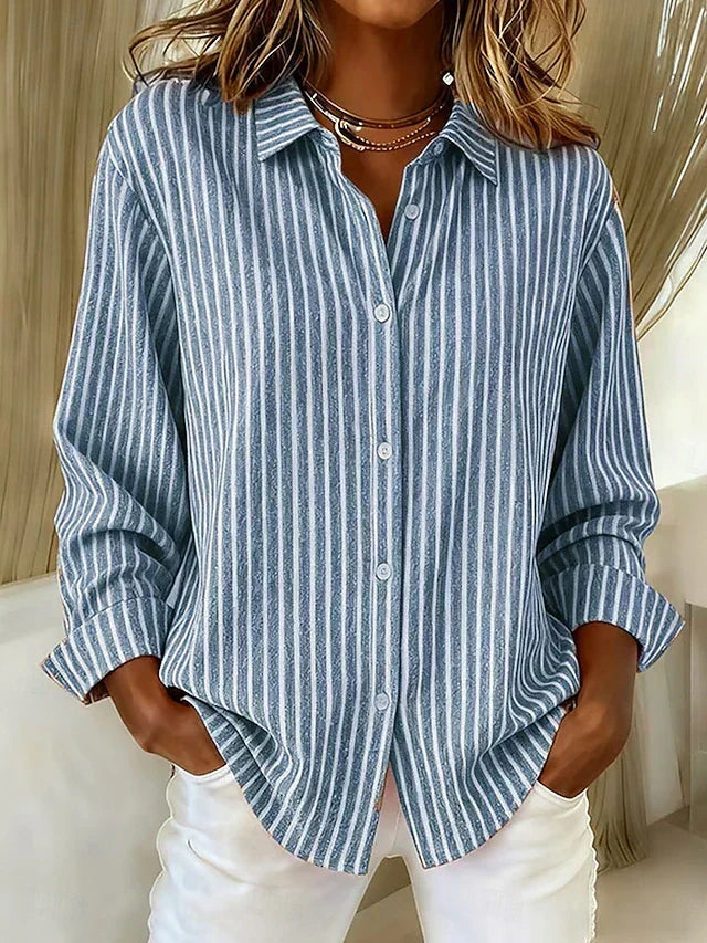Cleo Classic Striped Shirt