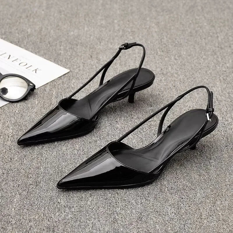 Vivien Slingback Low Heels