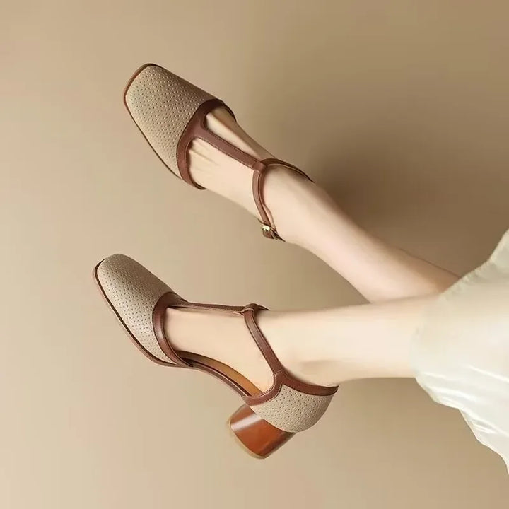 Renata Mid-Heel Pumps