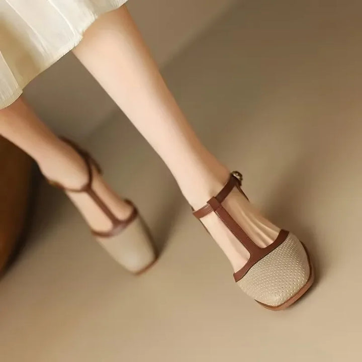Renata Mid-Heel Pumps